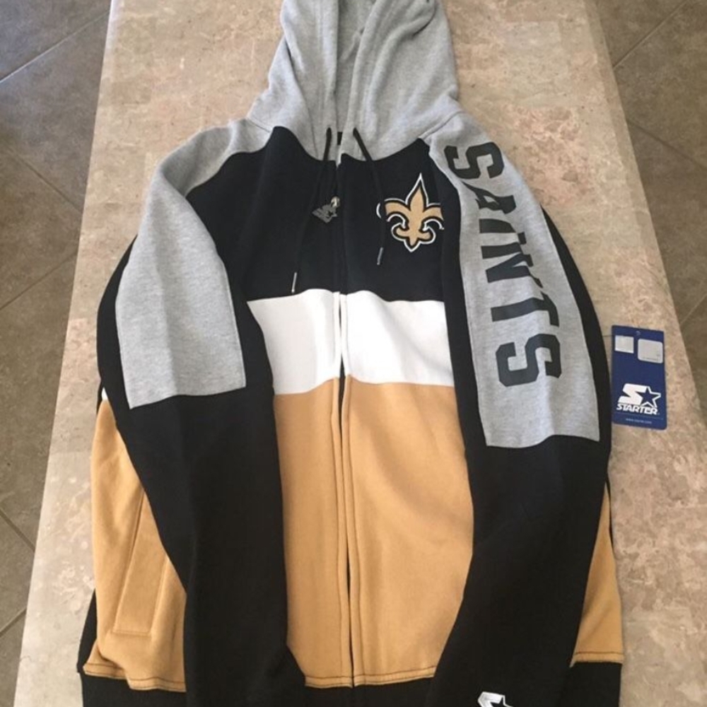 Saints Colorblock Hoodie - Picture 1 of 6